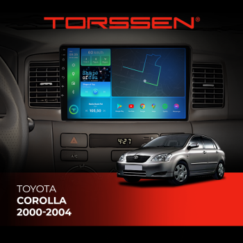 Штатная магнитола Torssen Toyota Corolla 2000-2004 F9232 4G Carplay DSP Штатная магнитола Torssen Toyota Corolla 2000-2004 F9232 4G Carplay DSP