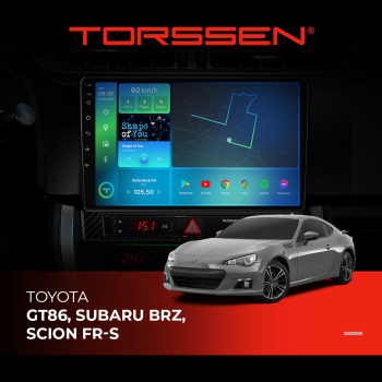 Штатная магнитола Torssen Toyota GT86,Subaru BRZ,Scion FR-S F9232 4G Carplay DSP