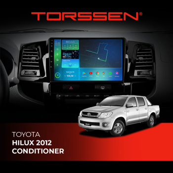 Штатная магнитола Torssen Toyota Hilux 12 Conditioner F9232 4G Carplay DSP