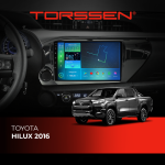 Штатная магнитола Torssen Toyota Hilux 16 NF10 Carplay