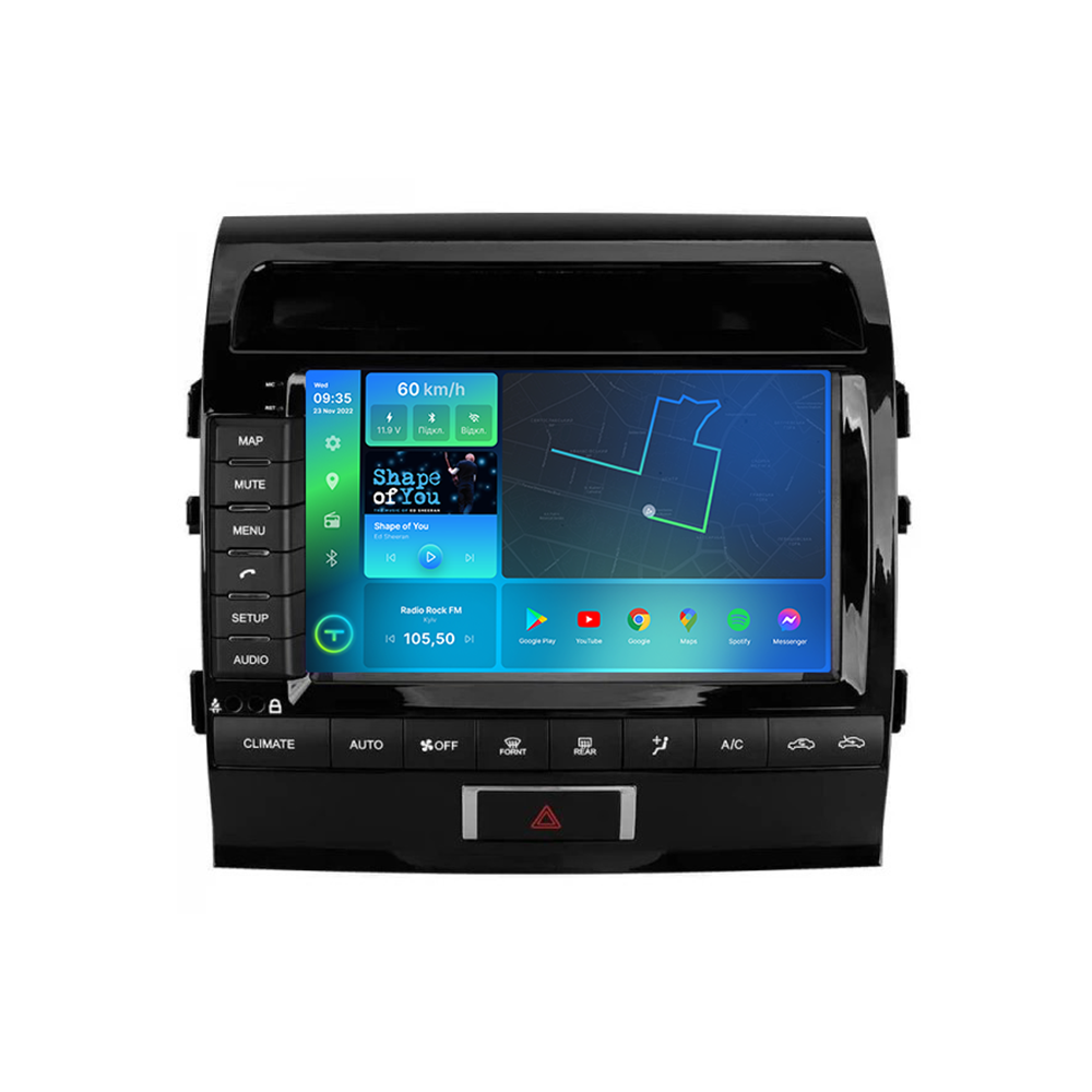 Штатная магнитола Torssen Toyota LC200 2007-2015 climate F9232 4G Carplay DSP