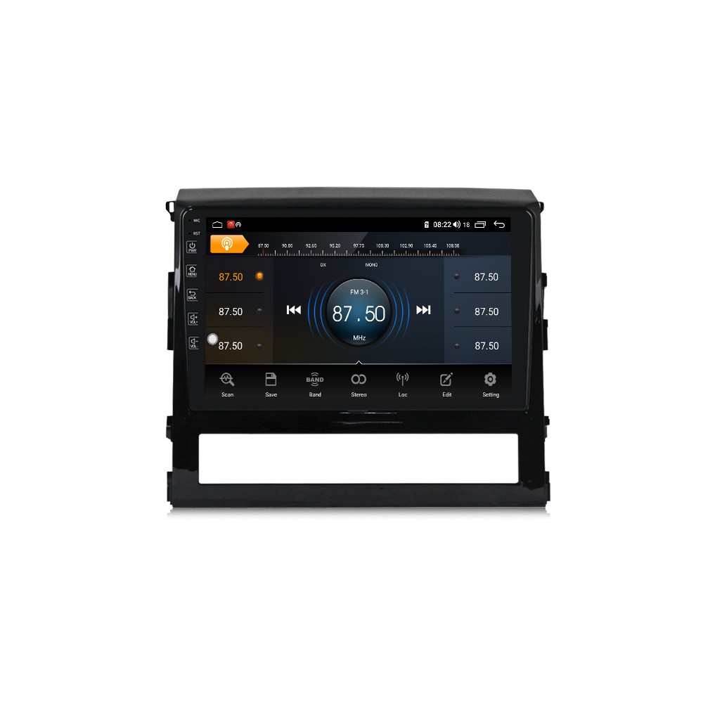 Штатная магнитола Torssen Toyota LC200 2016+ F98256 4G Carplay