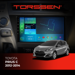 Штатная магнитола Torssen Toyota Prius С 2012-2014 FL9 4+64Gb 4G Carplay DSP