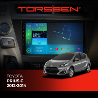 Штатная магнитола Torssen Toyota Prius С 2012-2014 FL9 4+64Gb 4G Carplay DSP