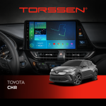 Штатная магнитола Torssen Toyota CHR F9432 4G Carplay DSP