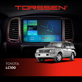 Штатная магнитола Torssen Toyota LC100 F108256 4G Carplay Штатная магнитола Torssen Toyota LC100 F108256 4G Carplay