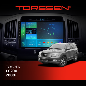 Штатная магнитола Torssen Toyota LC200 2008+ F108256 4G Carplay Штатная магнитола Torssen Toyota LC200 2008+ F108256 4G Carplay
