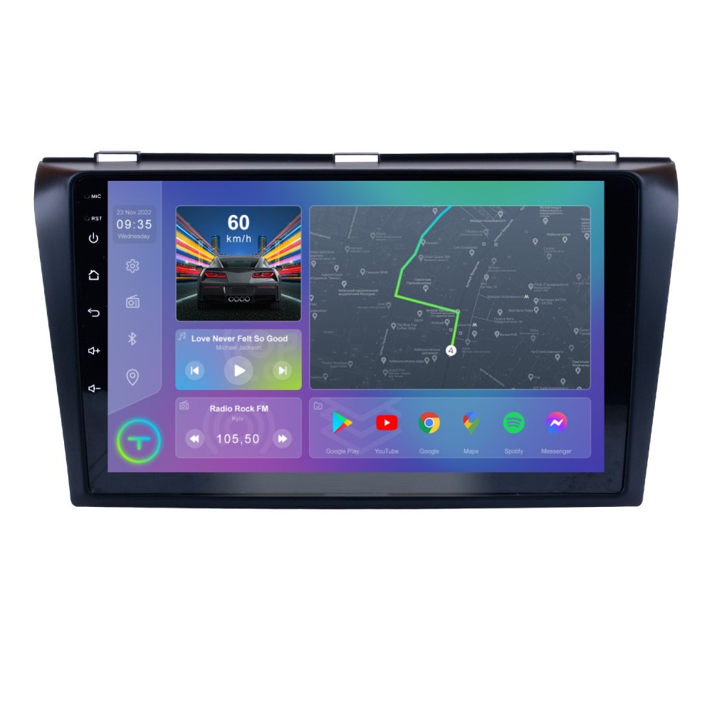 Штатная магнитола Torssen Mazda 3 03-09 F98256 4G Carplay