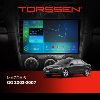 Штатная магнитола Torssen Mazda 6GG 02-07 F98256 4G Carplay Штатная магнитола Torssen Mazda 6GG 02-07 F98256 4G Carplay