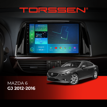 Штатная магнитола Torssen Mazda 6 GJ 2012-2016 F98256 4G Carplay Штатная магнитола Torssen Mazda 6 GJ 2012-2016 F98256 4G Carplay
