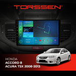 Штатная магнитола Torssen Honda Accord 8/Acura TSX 08-13 NF9 Carplay