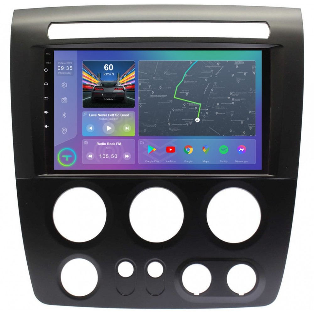 Штатная магнитола Torssen Hummer H3 FL9 4+64Gb 4G Carplay DSP