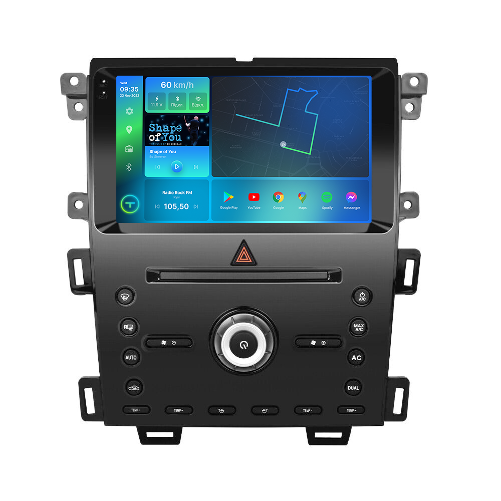 Штатная магнитола Torssen 2K Ford Edge 2015-2018 F9432 4G Carplay DSP c кнопками