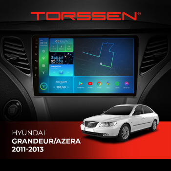 Штатная магнитола Torssen Hyundai Grandeur/Azera 2011-2013 FL9 4+64Gb 4G Carplay DSP Штатная магнитола Torssen Hyundai Grandeur/Azera 2011-2013 FL9 4+64Gb 4G Carplay DSP