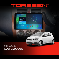 Штатная магнитола Torssen 2K Torssen Mitsubishi Colt 2007-2012 F9464 4G Carplay DSP