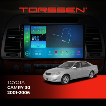 Штатная магнитола Torssen Toyota Camry 30 01-06 F9232 4G Carplay DSP Штатная магнитола Torssen Toyota Camry 30 01-06 F9232 4G Carplay DSP