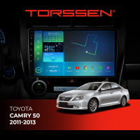 Штатная магнитола Torssen Toyota Camry 50 2011-2013 F9232 4G Carplay DSP с кнопками