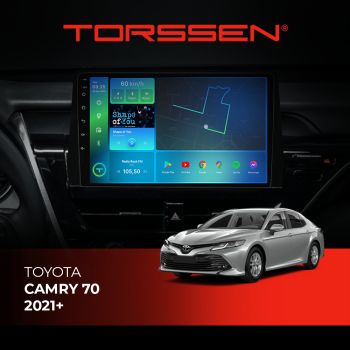 Штатная магнитола Torssen Toyota Camry 70 21+ F10232 4G Carplay DSP Штатная магнитола Torssen Toyota Camry 70 21+ F10232 4G Carplay DSP