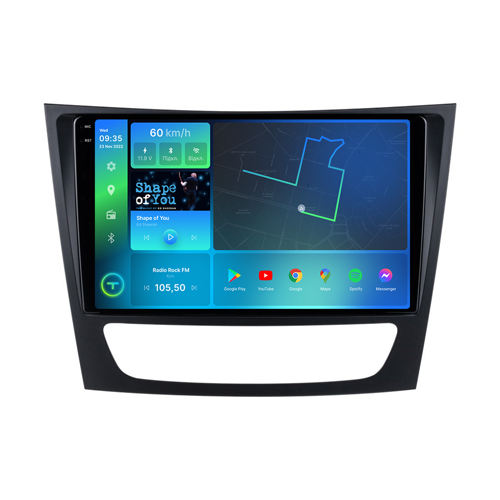 Штатная магнитола Torssen 2K Mercedes W211 FL9 4+64Gb 4G Carplay DSP