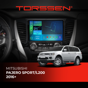Штатная магнитола Torssen 2K Mitsubishi Pajero Sport/L200 2016+ F96128 4G Carplay DSP Штатная магнитола Torssen 2K Mitsubishi Pajero Sport/L200 2016+ F96128 4G Carplay DSP