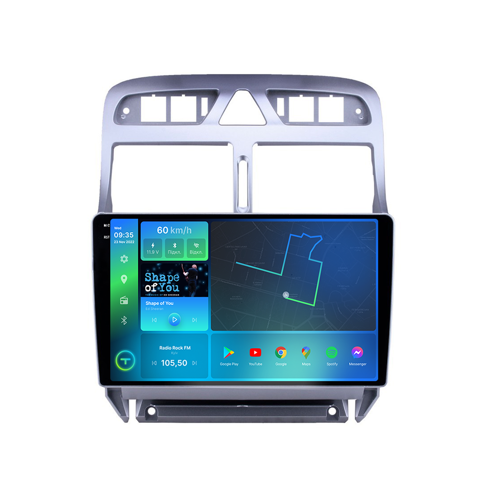 Штатная магнитола Torssen 2K Peugeot 307 02-13 F9232 4G Carplay DSP