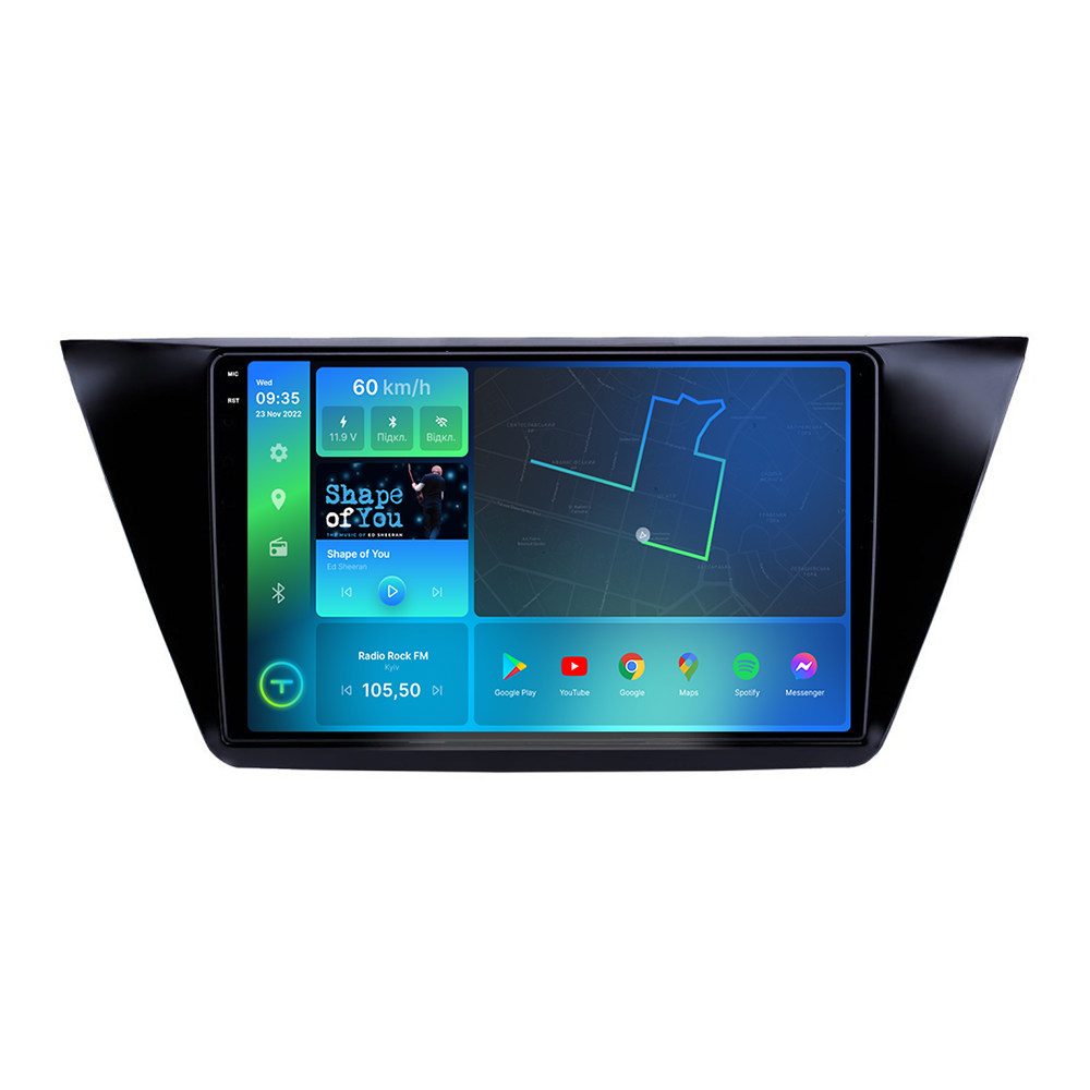 Штатная магнитола Torssen 2K VW Touran 16-17 F10464 4G Carplay DSP