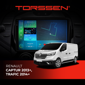 Штатная магнитола Torssen 2K Renault Captur 2013+,Trafic 2014+ F9464 4G Carplay DSP Штатная магнитола Torssen 2K Renault Captur 2013+,Trafic 2014+ F9464 4G Carplay DSP