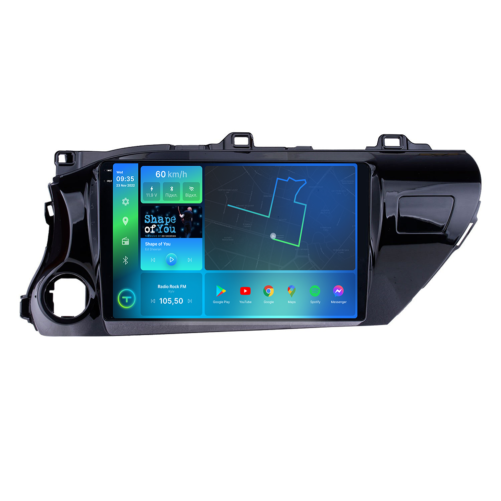 Штатная магнитола Torssen 2K Toyota Hilux 16 F10464 4G Carplay DSP