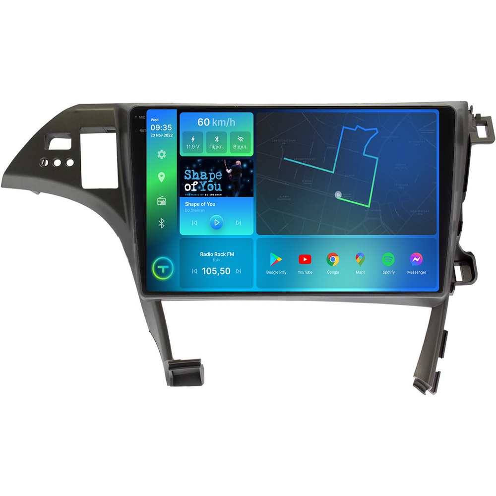 Штатна магнітола Torssen 2K Toyota Prius 10-12 R F96128 4G Carplay DSP