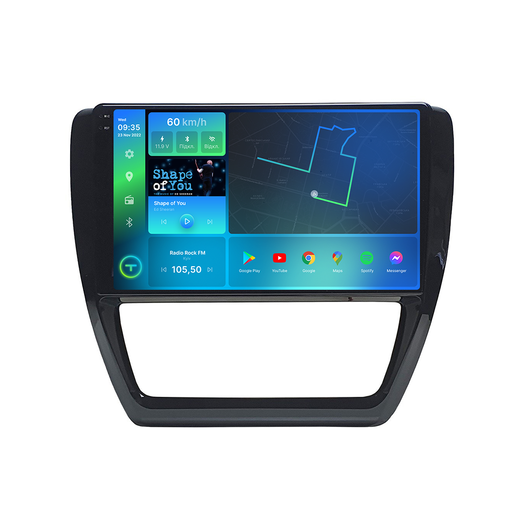Штатная магнитола Torssen 2K VW Jetta 12-16 FL10 4+64Gb 4G Carplay DSP