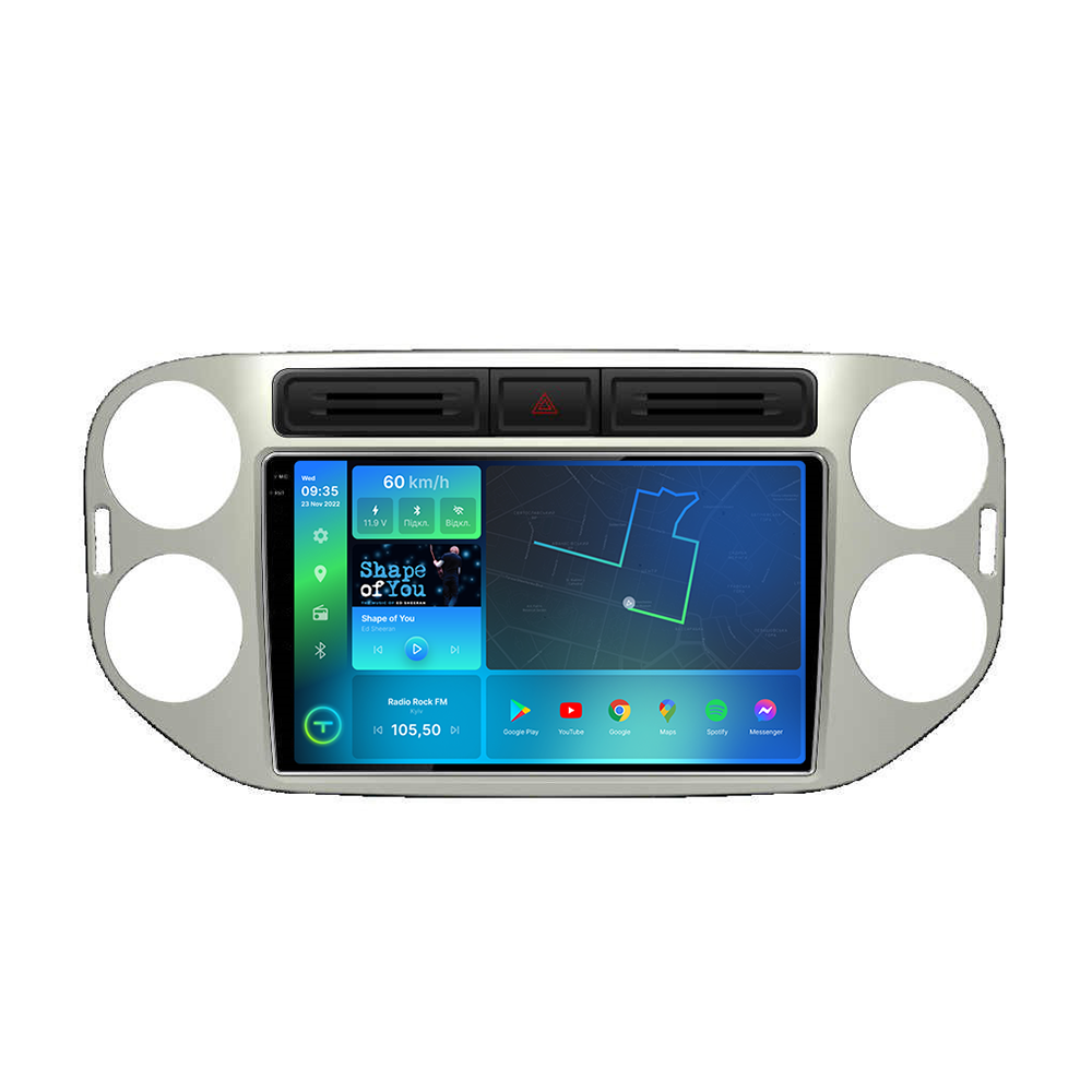 Штатная магнитола Torssen 2K VW Tiguan -17 FL9 4+64Gb 4G Carplay DSP