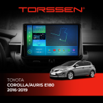 Штатная магнитола Torssen 2K Toyota Corolla / Auris E180  2016-2019 FL9 4+64Gb 4G Carplay DSP