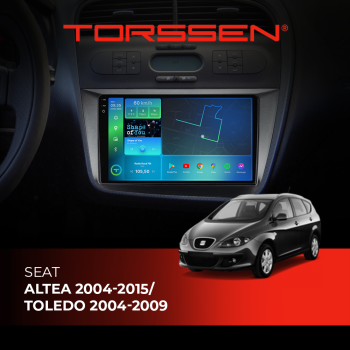 Штатная магнитола Torssen 2K Seat Altea 04-15/Toledo 04-09 F9464 4G Carplay DSP Штатная магнитола Torssen 2K Seat Altea 04-15/Toledo 04-09 F9464 4G Carplay DSP