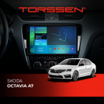 Штатная магнитола Torssen 2K Skoda Octavia A7 F10464 4G Carplay DSP