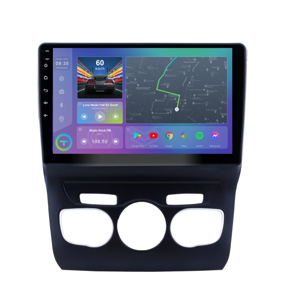 Штатная магнитола Torssen Citroen C4 10-15 FL10 4+64Gb 4G Carplay DSP