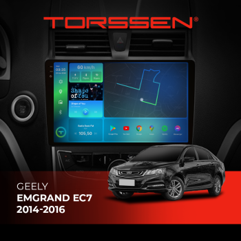 Штатная магнитола Torssen 2K Geely Emgrand EC7 2014-2016, Emgrand 7 2016+ F9464 4G Carplay DSP Штатная магнитола Torssen 2K Geely Emgrand EC7 2014-2016, Emgrand 7 2016+ F9464 4G Carplay DSP