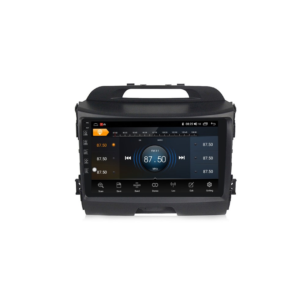 Штатная магнитола Torssen Kia Sportage 2009-2016 F98256 4G Carplay