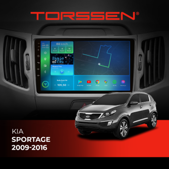 Штатная магнитола Torssen Kia Sportage 2009-2016 F98256 4G Carplay Штатная магнитола Torssen Kia Sportage 2009-2016 F98256 4G Carplay
