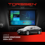 Штатная магнитола Torssen Lexus GS300 S190/GS350 04-11 FL9 4+64Gb 4G Carplay DSP