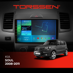 Штатная магнитола Torssen Kia Soul 08-11 NF9 Carplay