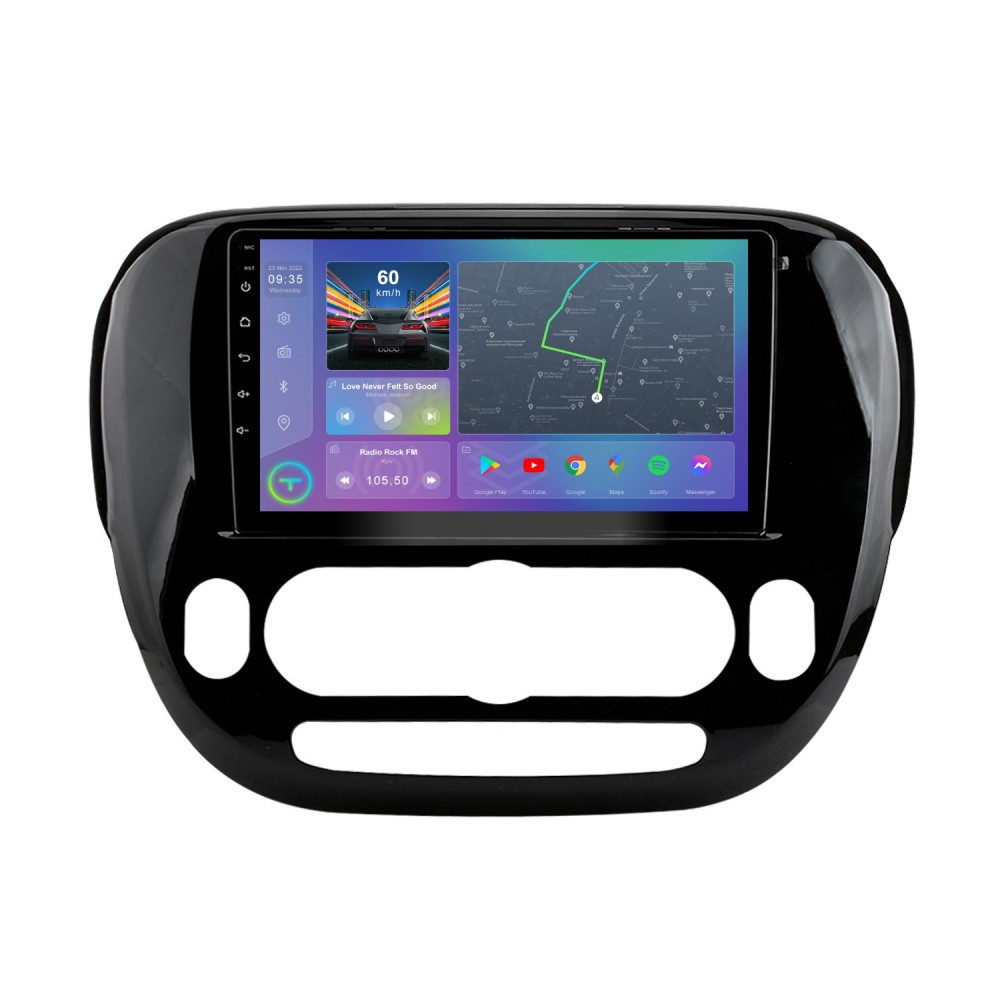 Штатная магнитола Torssen Kia Soul 2012+ clima FL9 4+64Gb 4G Carplay DSP