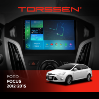 Штатная магнитола Torssen 2K Ford Focus 12-15 с кнопками F96128 4G Carplay DSP