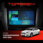 Штатна магнітола Torssen 2K Ford Fusion/Mondeo 2013-2016 F96128 4G Carplay DSP
