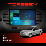 Штатная магнитола Torssen Kia Rio 05-11 FL9 4+64Gb 4G Carplay DSP