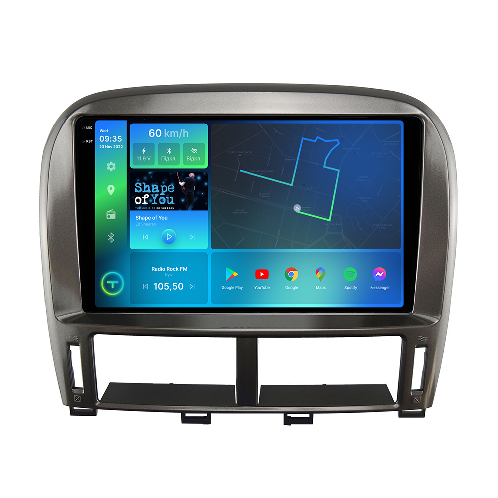 Штатна магнітола Torssen 2K Lexus LS 01-06 F9464 4G Carplay DSP
