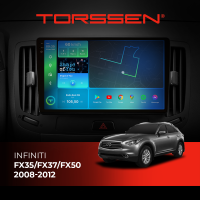 Штатная магнитола Torssen 2K Infiniti FX35/FX37/FX50 2008-2012 F96128 4G Carplay DSP