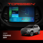 Штатна магнітола Torssen 2K Jeep Compas 17- F10464 4G Carplay DSP