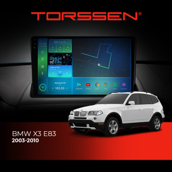 Штатна магнітола Torssen 2K BMW X3 E83 03-10 F9464 4G Carplay DSP