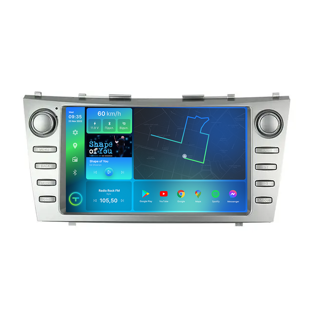 Штатная магнитола 2K Torssen Toyota Camry 40 c кнопками F96128 4G Carplay DSP
