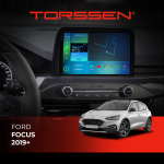 Штатна магнітола Torssen 2K Ford Focus 2019+ F9464 4G Carplay DSP